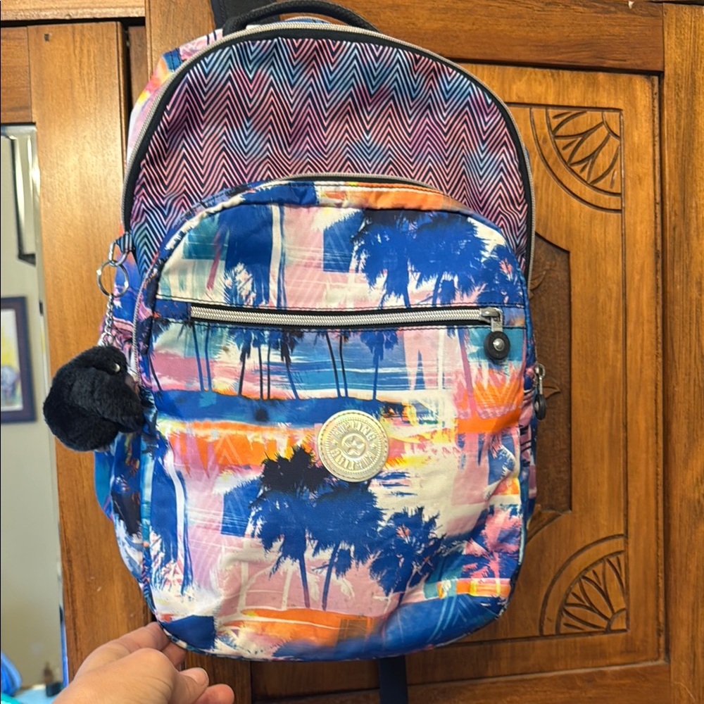 Kipling Backpack With Monkey - image 1